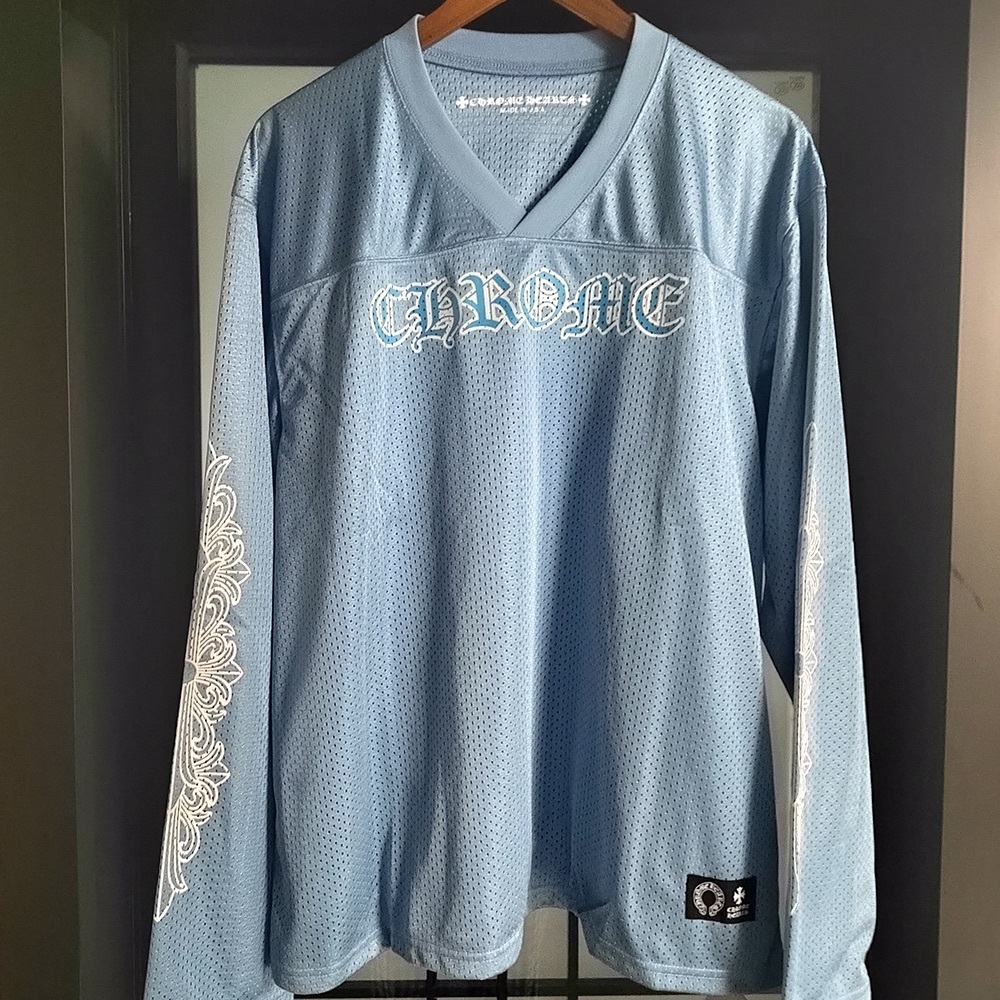 Chrome Hearts Longsleeve Mesh Warm Up Jersey